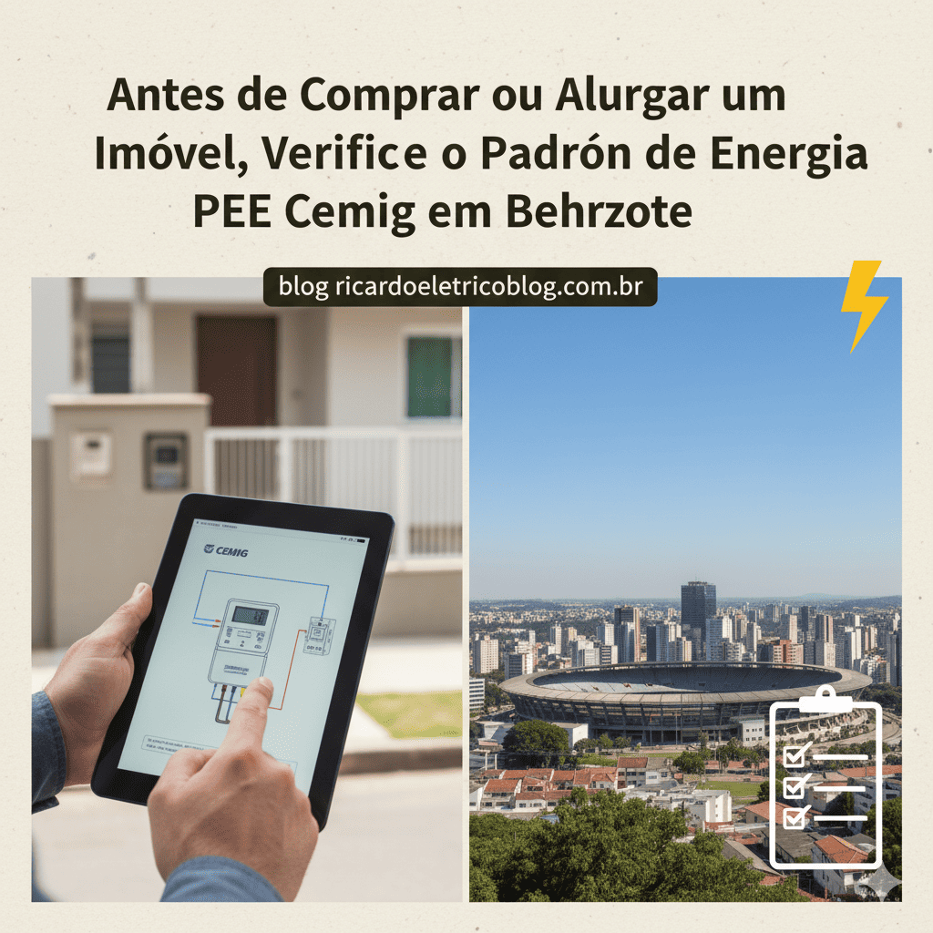 Antes de Comprar ou Alugar um Imóvel, Verifique o Padrão de Energia PEE Cemig em Belo Horizonte
